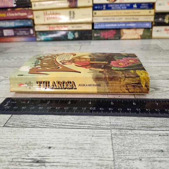 Tularosa by Jessica Richards 1979 First Jove edition Vintage Historical Romance - Picture 6 of 13